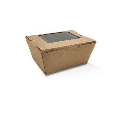 Brown Cardboard + PLA Lunch Box