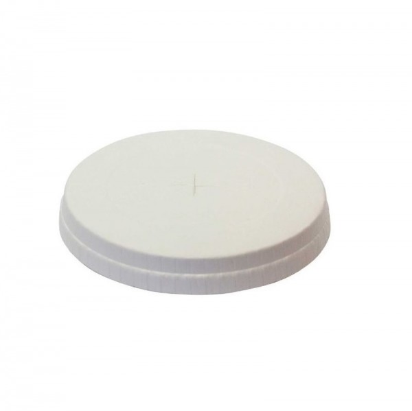 White Paper Lid With Strawslot For PA24  PA16OZ  PA22OZ