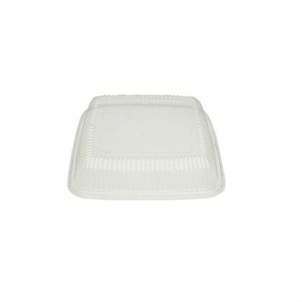 Clear PET Recyclable Platter Lid for PLATECO10