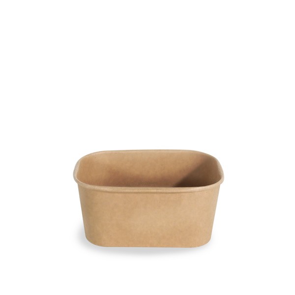 Kraft Paper Rectangular Containers