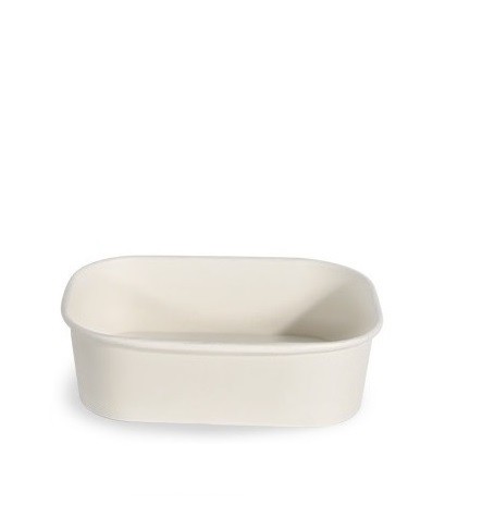 White Paper Rectangular Containers