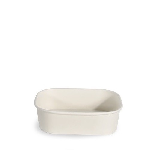 White Paper Rectangular Containers