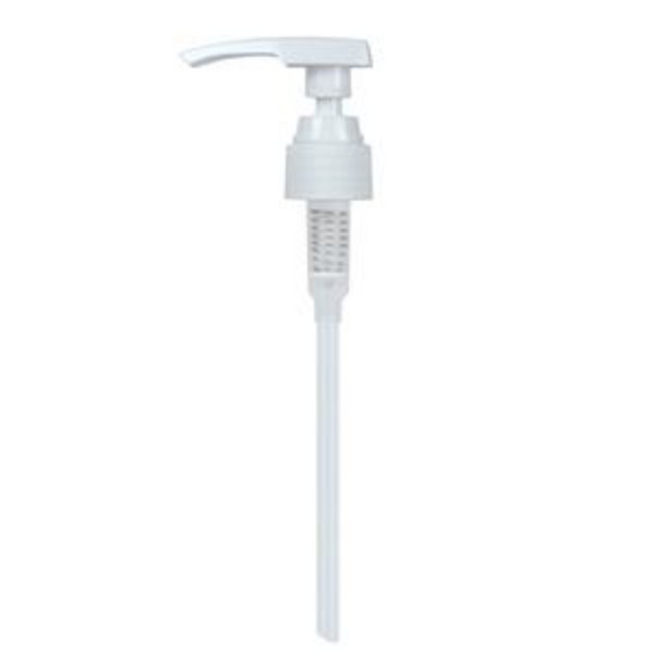 White Plastic Pump for 5 Litre Detergent Range