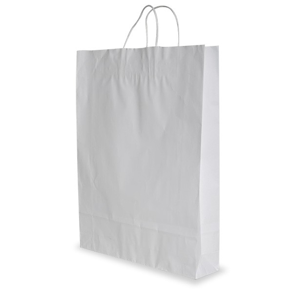 White Paper Handle Bags