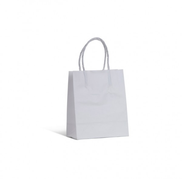 White Paper Handle Bags