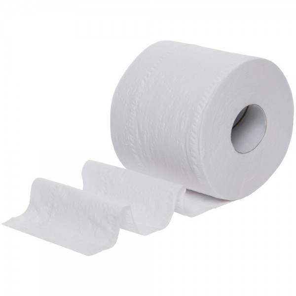 White 2 Ply Premium Paper Toilet Rolls