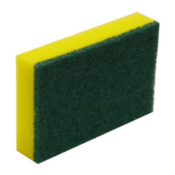 Green/Yellow Sponge Scourer Scourer Pads