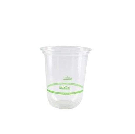 Clear RPET Material U SHape Cup