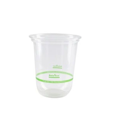 Clear RPET Material U SHape Cup