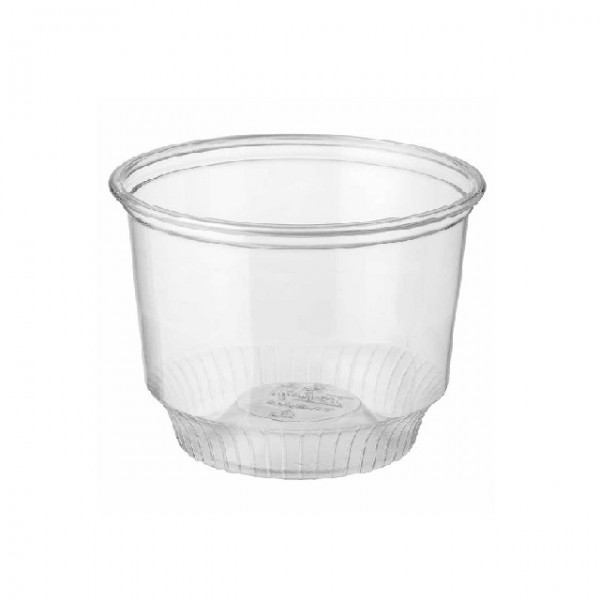 Clear Recyclable PET Plastic Sundae Cups