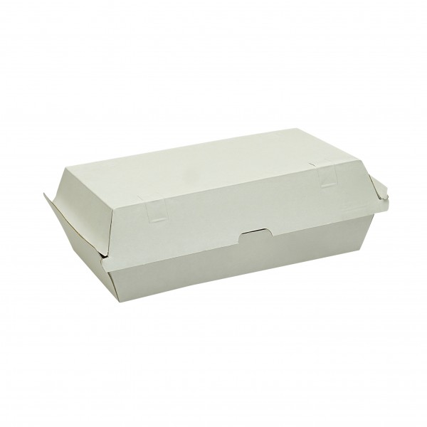 White Corrugated Cardboard Snack Boxes