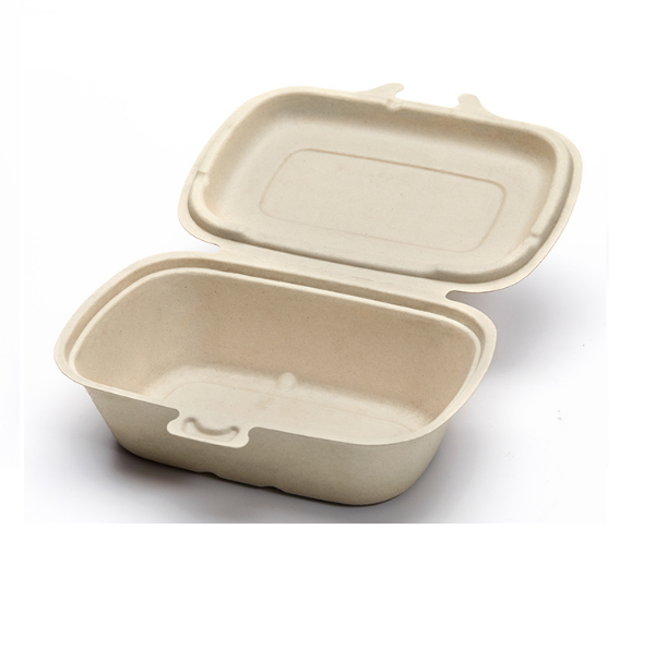 Kraft Natural Compostable Pulp Snack Boxes
