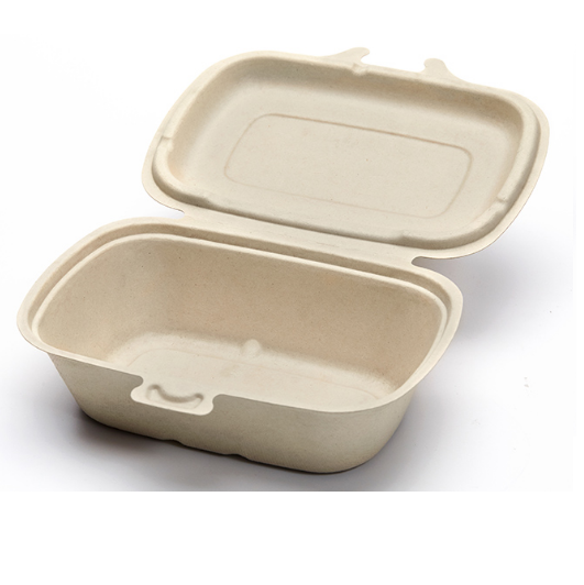 Kraft Natural Compostable Pulp Snack Boxes