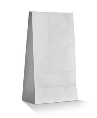 White Paper Checkout Bags