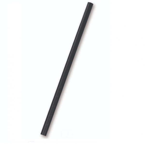 Black Paper Jumbo Straws