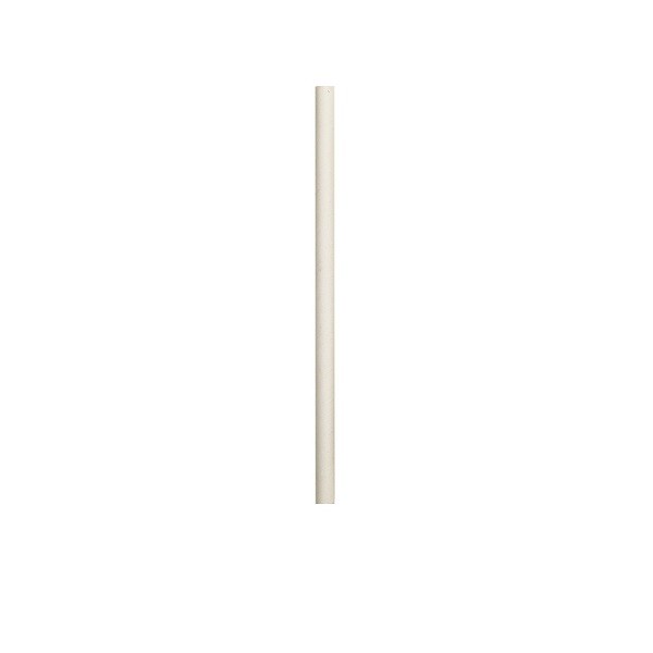 White Biodegradable Paper Cocktail Straws