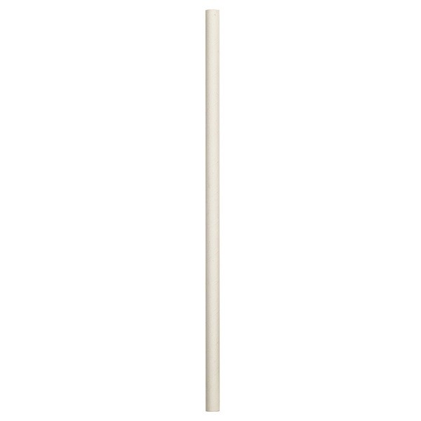 White Biodegradable Paper Long Thickshake Straws