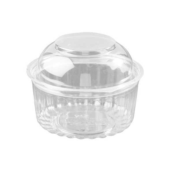 Clear Recyclable PET Plastic Salad Bowls