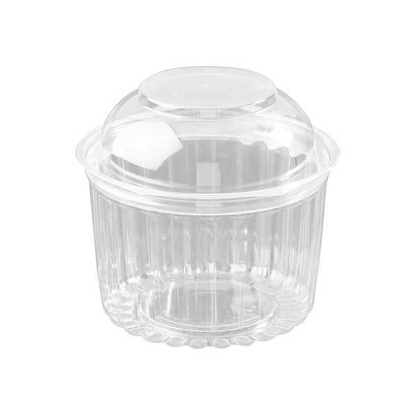 Clear Recyclable PET Plastic Salad Bowls