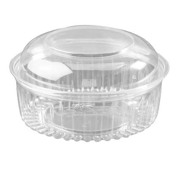 Clear Recyclable PET Plastic Salad Bowls