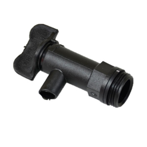 Black Plastic Detergent Drum Taps