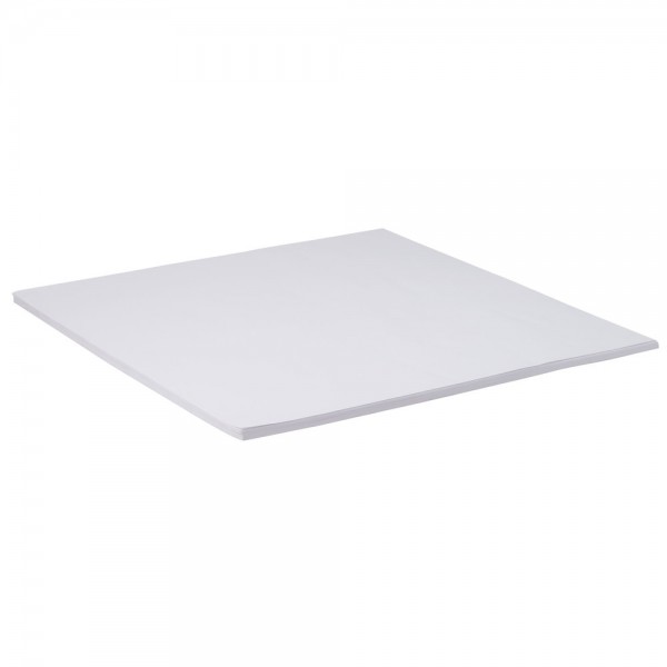 White Paper Square Tablecovers