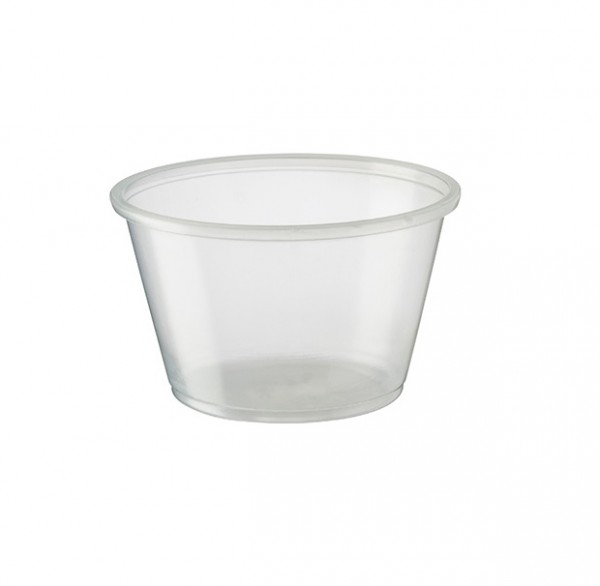 Clear Plastic Portion Cups