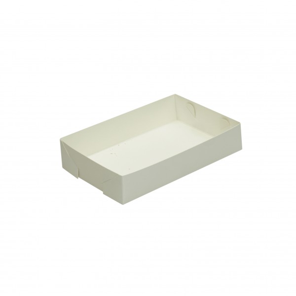 White Cardboard Small Food Trays