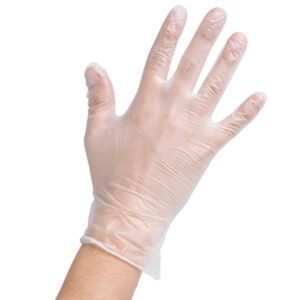 Clear Vinyl Powder-free Gloves | Small